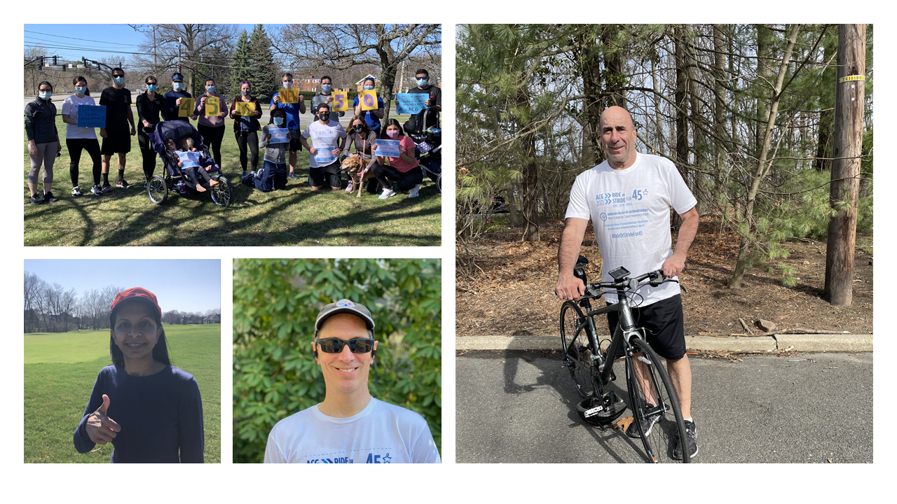 ACG Ride or Stride Participants