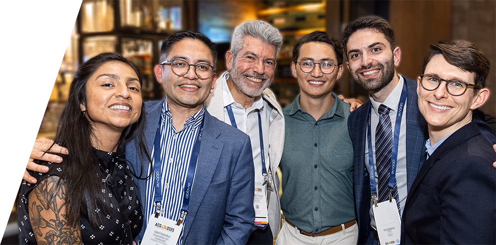 Photo of young doctors at ACG convention